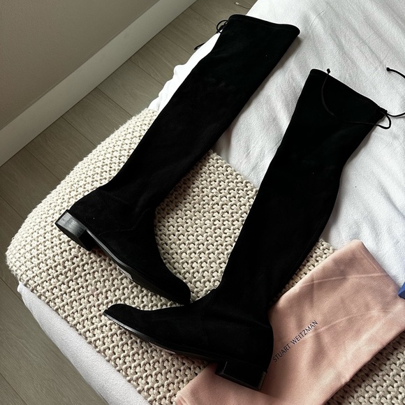 STUART WEITZMAN LOWLAND BOOTS - Picture 8 of 10